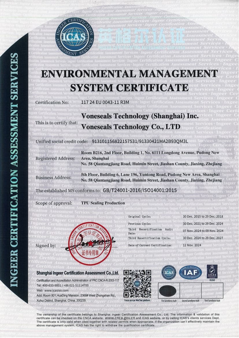 ISO 14001:2015 Environmental Management System